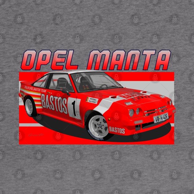 Opel Manta 400 Group B by PjesusArt